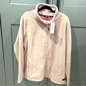 Calvin Klein Performance Zip Up Light Pink Fleece
